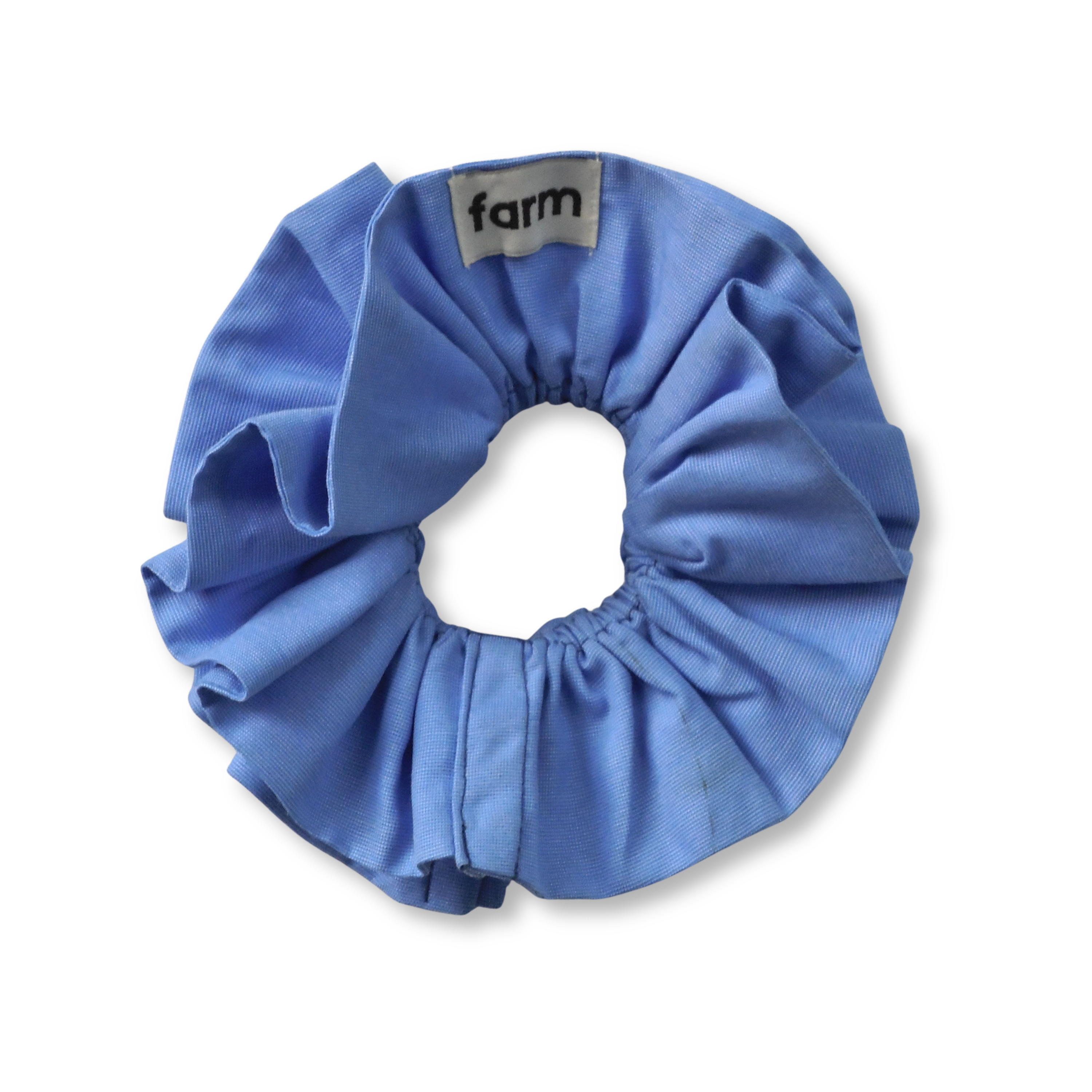 Farm Jumbo Scrunchie (blue)