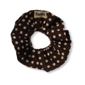 Farm Jumbo Scrunchie (cocoa polka)